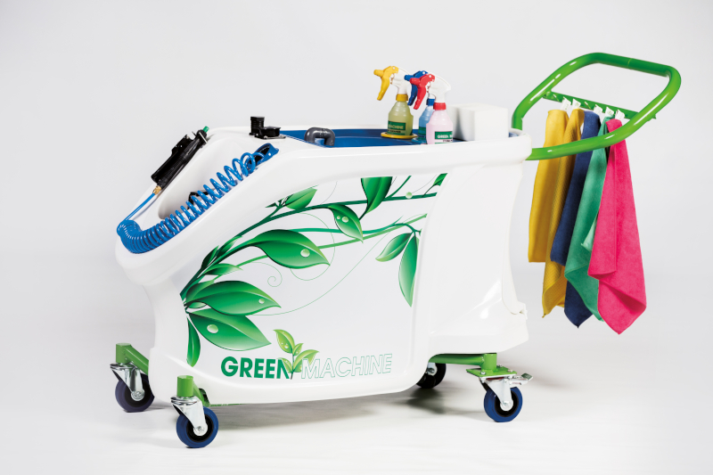 Green Machine Waterless Car Wash Cart